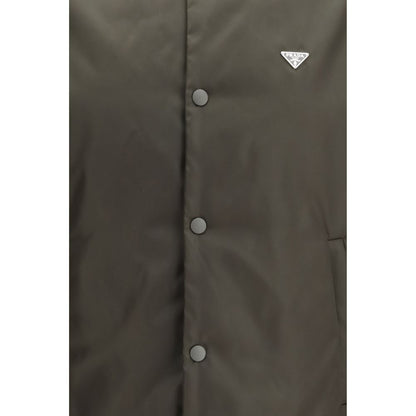 Prada Bicolor Nylon Bomber 1728,72470364320,Bicolor,Bombers - Jackets & Coats - Clothing,Clothing,IT48 | M,IT50 | L,IT52 | XL,IT54 | XXL,Jackets & Coats - Clothing,Men,New with tags,Prada