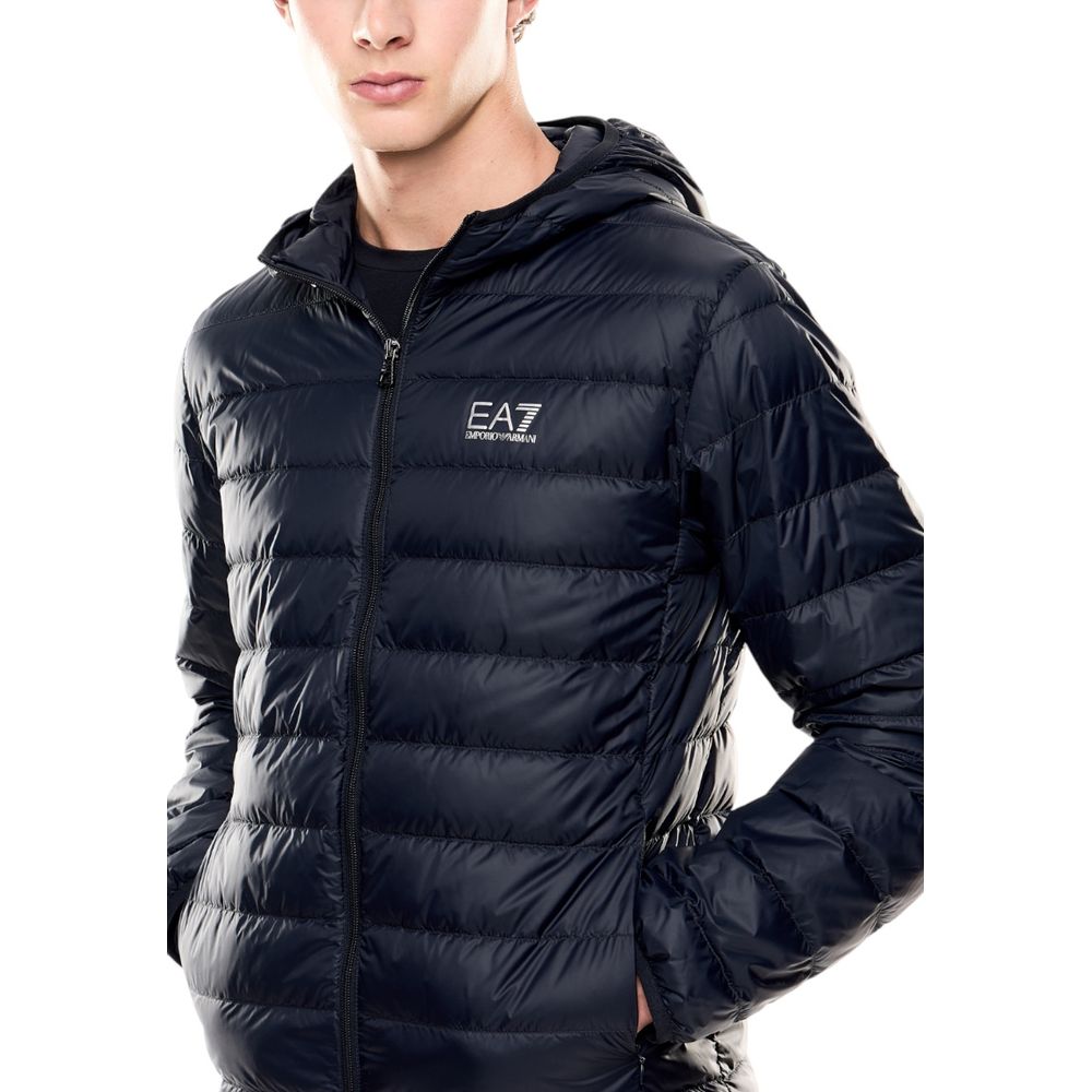 EA7 Emporio Armani Blue Polyamide Jacket