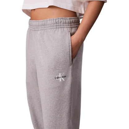 Calvin Klein Jeans Gray Cotton Joggers (Workout Pants)