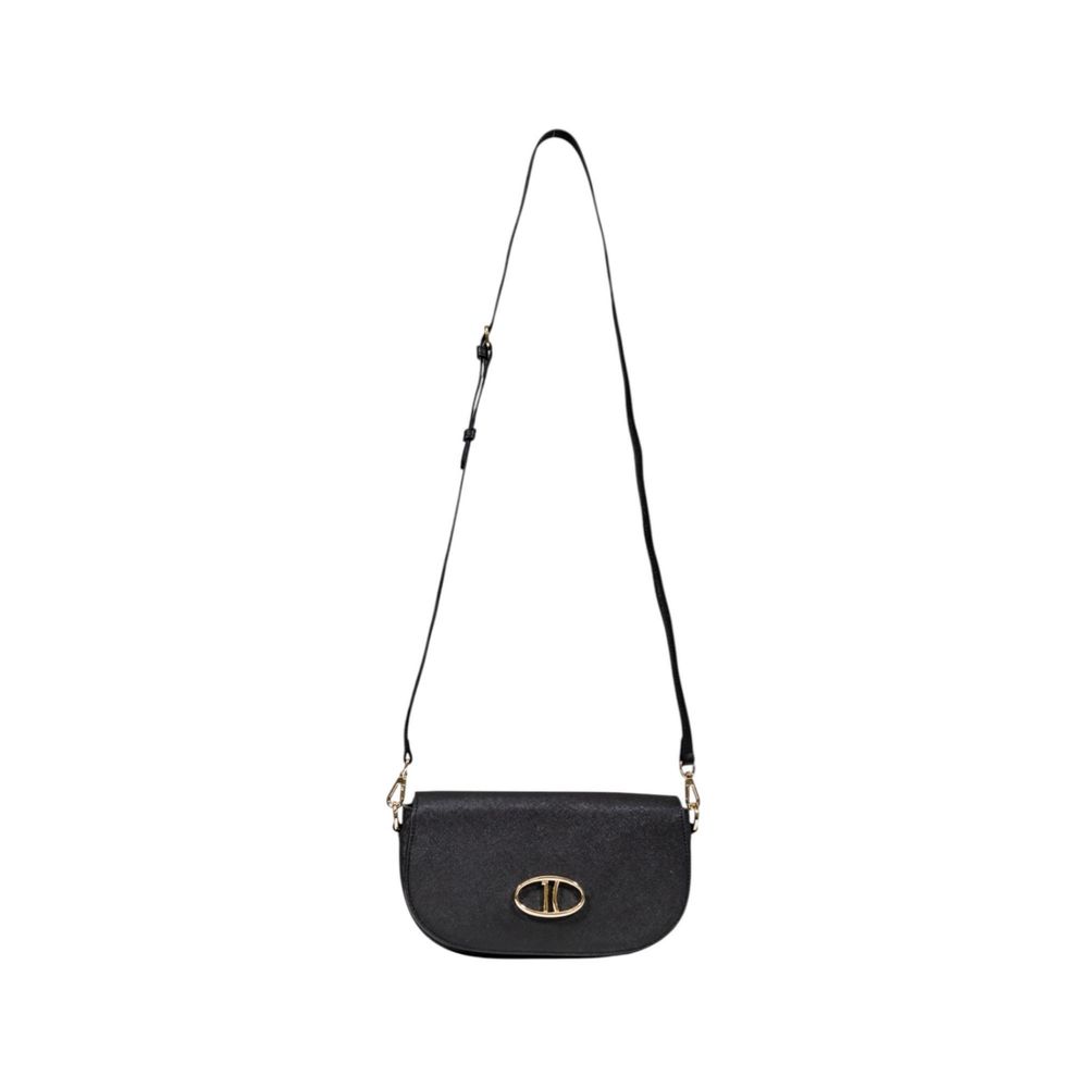 Alviero Martini Prima Classe Black Pvc Handbag
