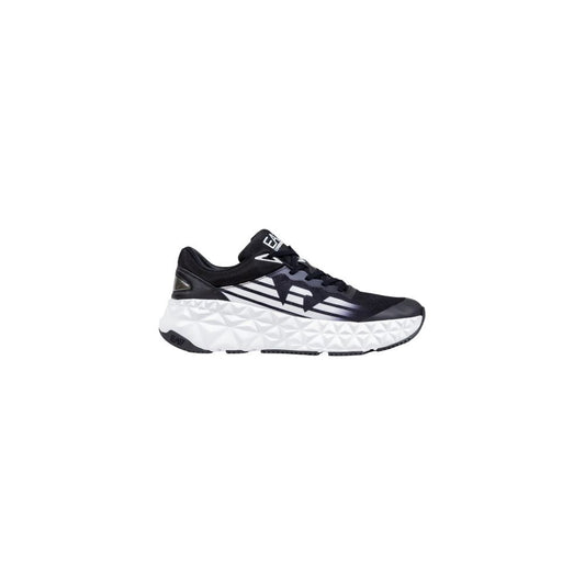 EA7 Emporio Armani Black And White Polyester Athletic Sneakers 1728,42 2/3,43 1/3,44 2/3,45 1/3,71956299936,Athletic - Sneakers - Shoes,Black and White,EA7 Emporio Armani,EU 40.5 | US 7.5,EU 41.5 | US 8.5,EU42/US9,EU44/US11,Men,New with tags,Shoes,Sneaker