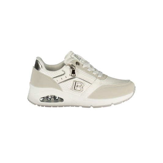 Laura Biagiotti Bianco Poliestere Women Sneaker