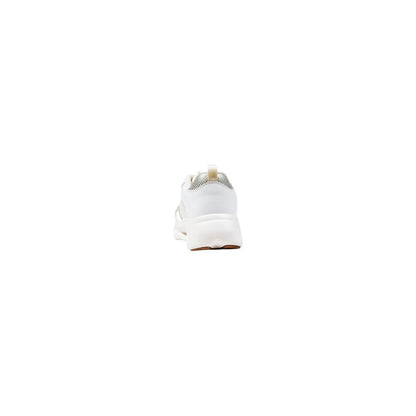 PINKO White Leather Athletic Sneakers