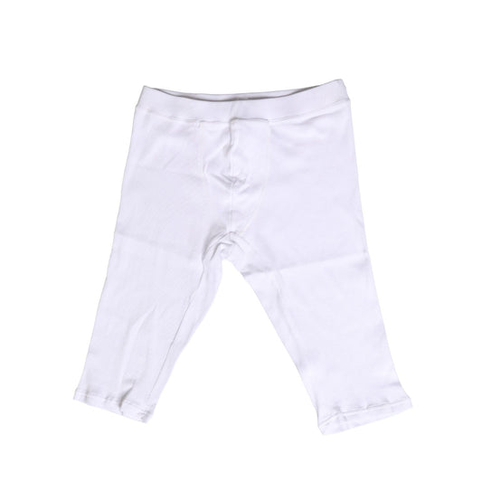 Dolce & Gabbana White Cotton Short Johns Men Pants Underwear