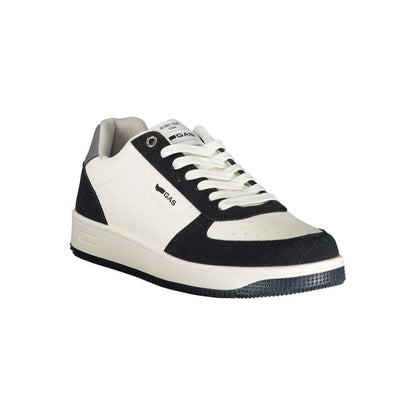Gas Bianco Polyurethane Men Sneaker 1728,67403481248,Athletic - Sneakers - Shoes,EU40/US7,EU41/US8,EU42/US9,EU43/US10,EU44/US11,EU45/US12,Gas,Men,New with tags,Shoes,Sneakers - Shoes,White