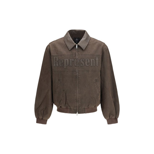 Represent Brown Cotton Bomber