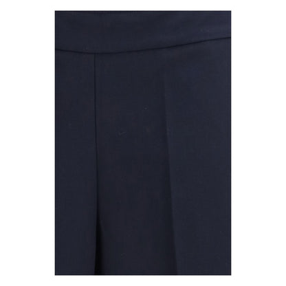 Avenue Montaigne Blue Polyester Casual Pants