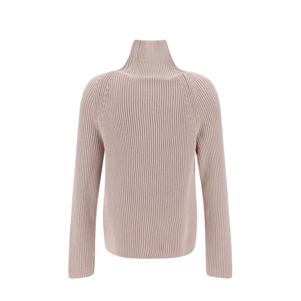 Ami Paris Multicolor Cotton Turtleneck