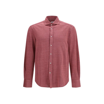 Brunello Cucinelli Multicolor Linen Shirt