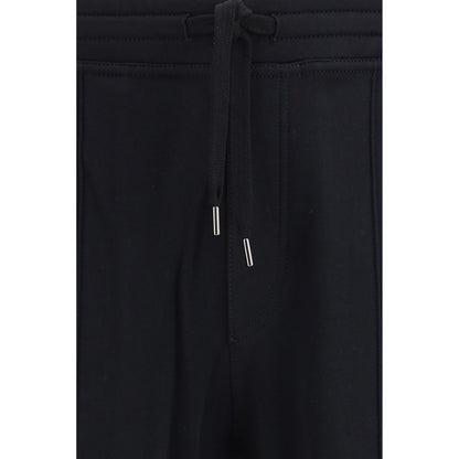 Brunello Cucinelli Black Cotton Joggers (Workout Pants)