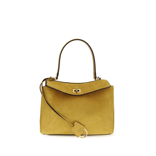 Balenciaga Beige Calf Leather Bos Taurus Handbag