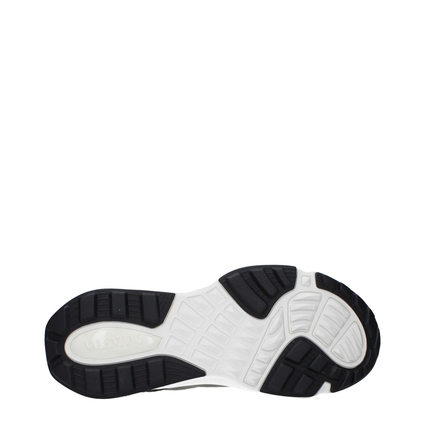 Valentino Garavani Gray Fabric Athletic Sneakers