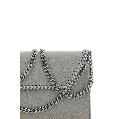 Stella McCartney Gray Polyester Shoulder Bag