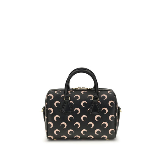Marine Serre Black Polyethylene Handbag