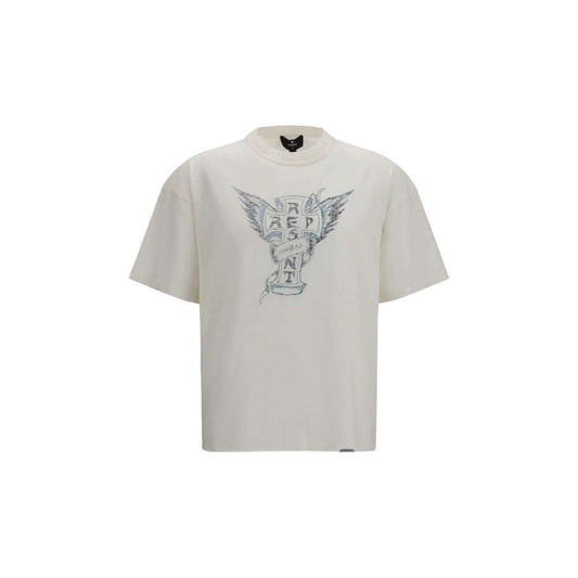 Represent White Cotton T-Shirt