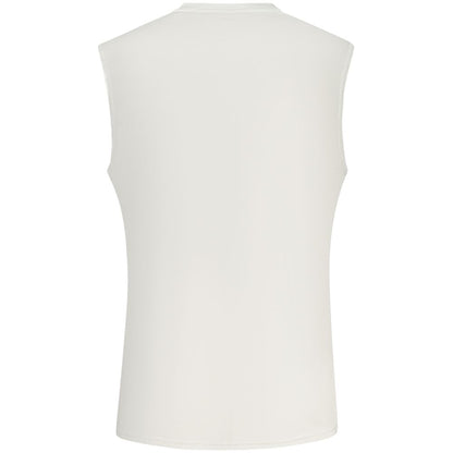 Nike White Polyester Men's Tank