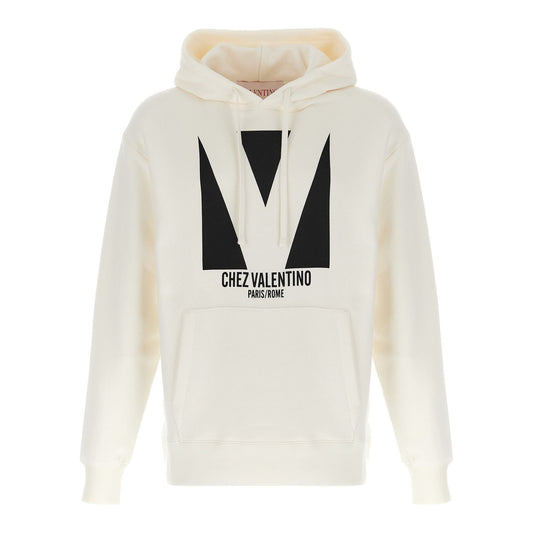 Valentino Garavani White Cotton Sweatshirt