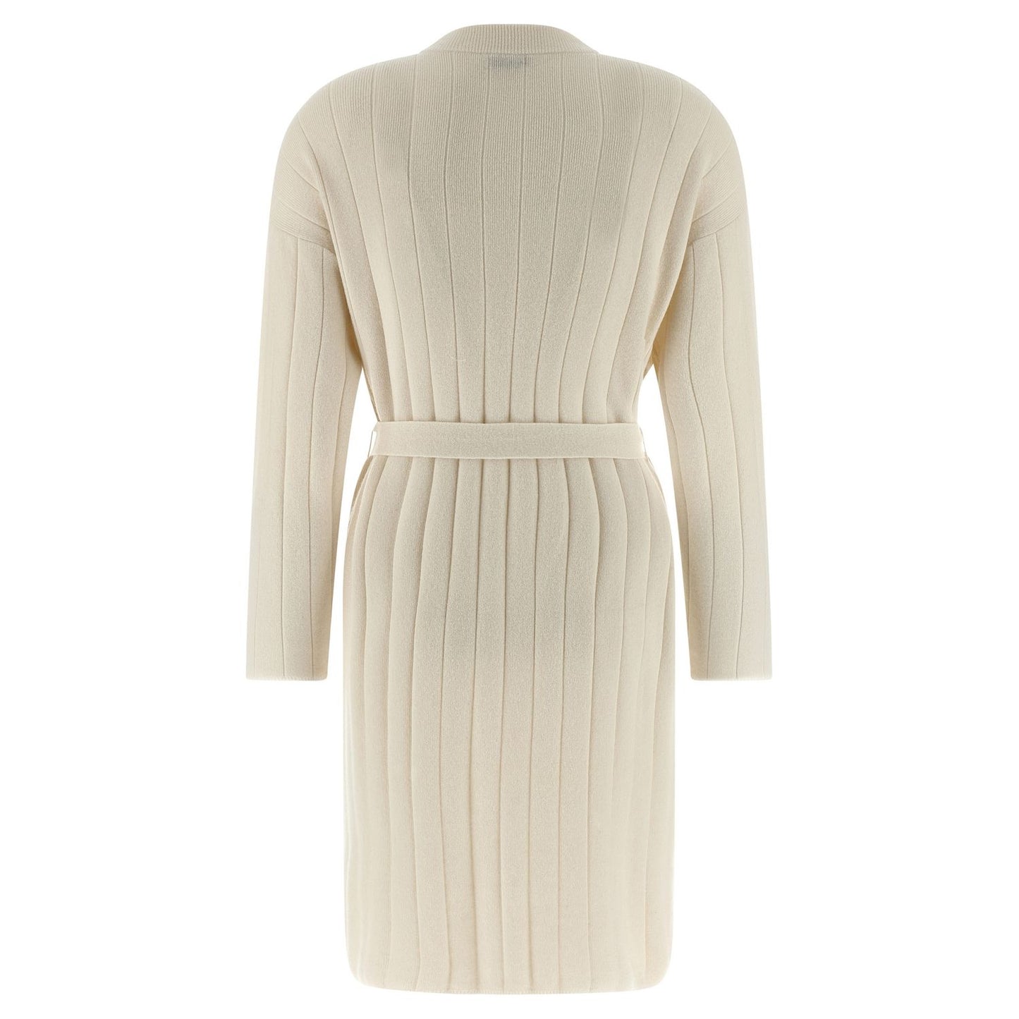 Max Mara White Cashmere Cardigan