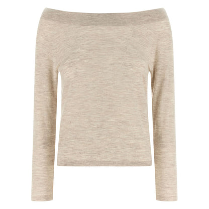 Max Mara Beige Cashmere Cardigan