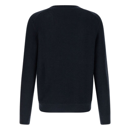 Ballantyne Blue Cotton Cardigan
