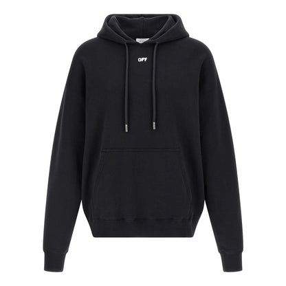 Off-White Black Cotton Sweatshirt