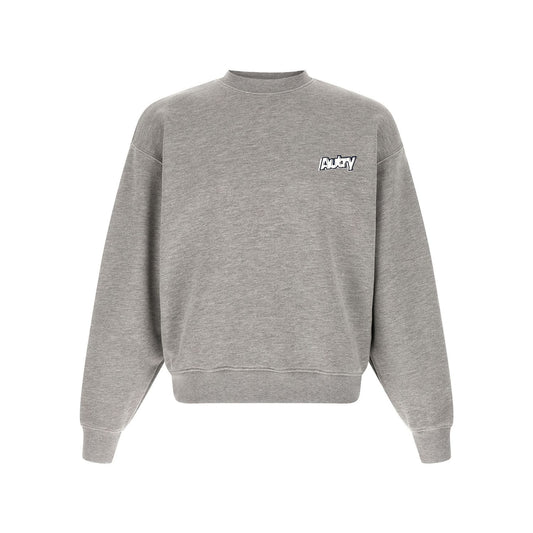 Autry Gray Cotton Sweatshirt