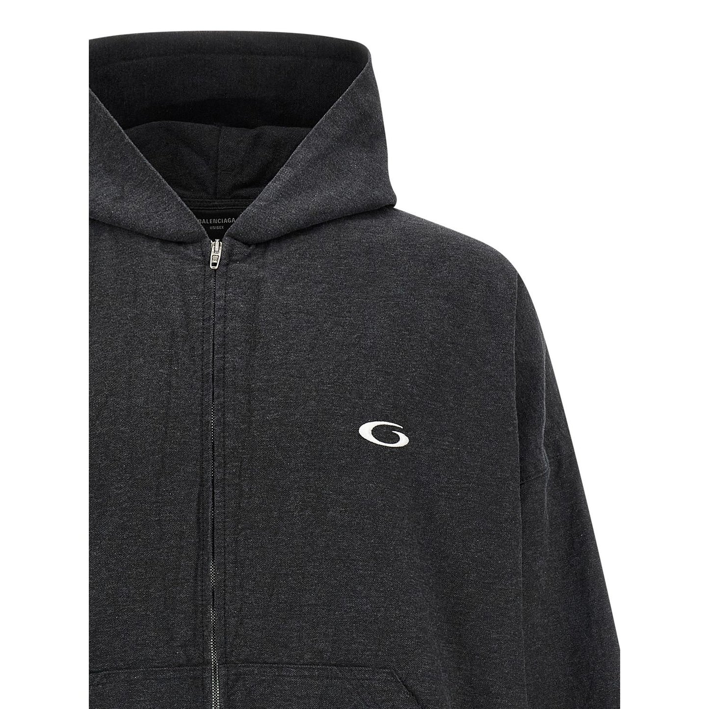 Balenciaga Gray Cotton Sweatshirt