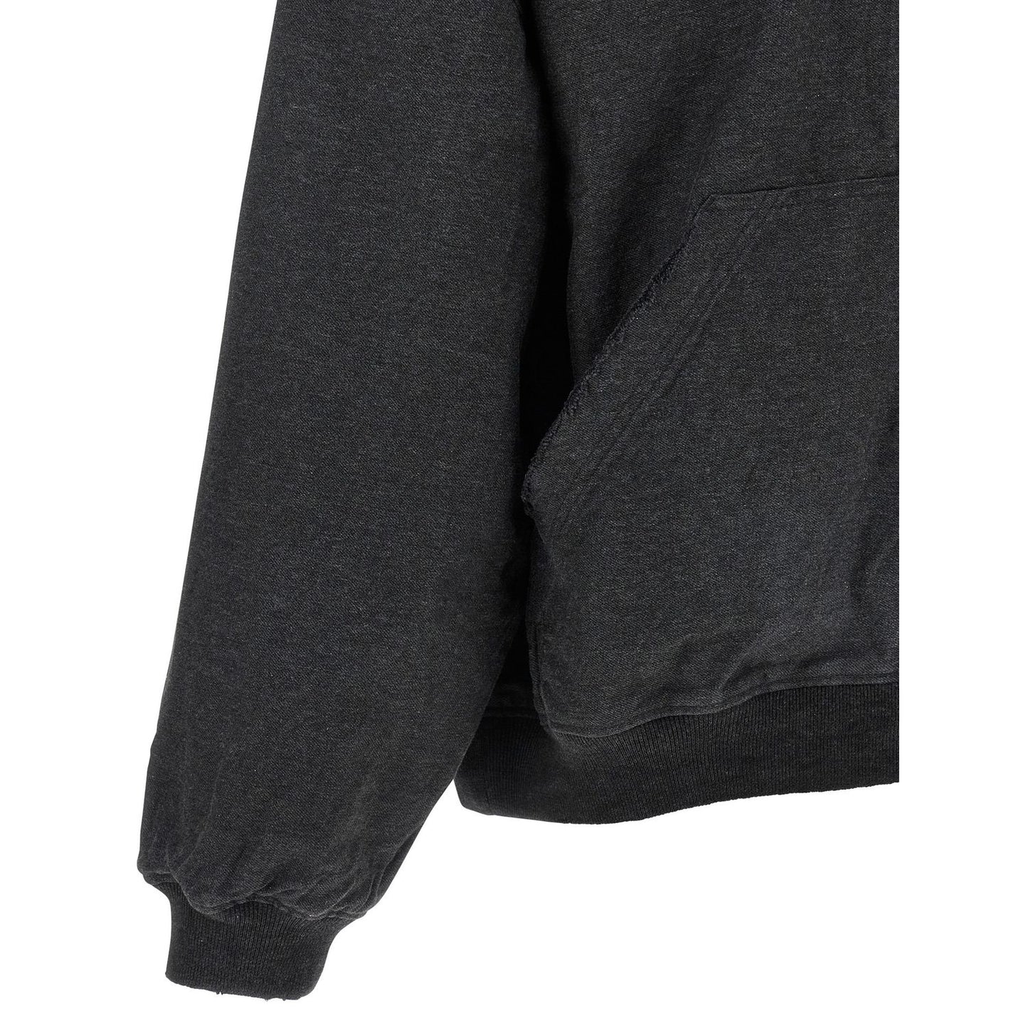 Balenciaga Gray Cotton Sweatshirt