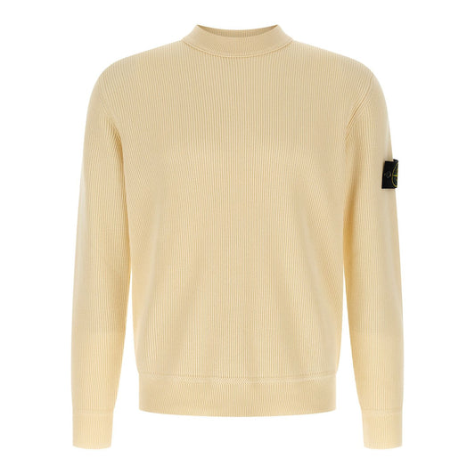 Stone Island Beige Cotton Cardigan