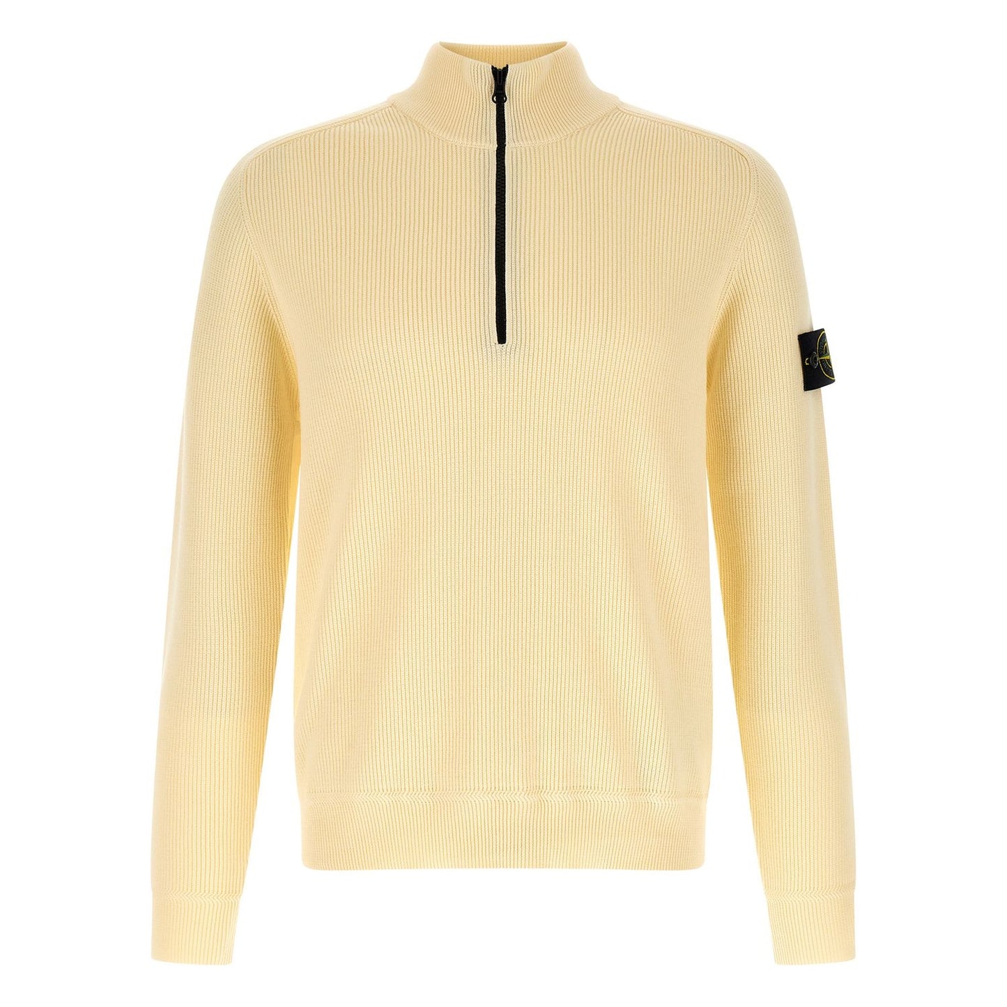 Stone Island Beige Cotton Cardigan