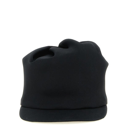 Balenciaga Black Silk Cap (Baseball Hat)