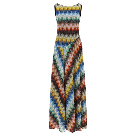 Missoni Multicolor Viscose Long Dress