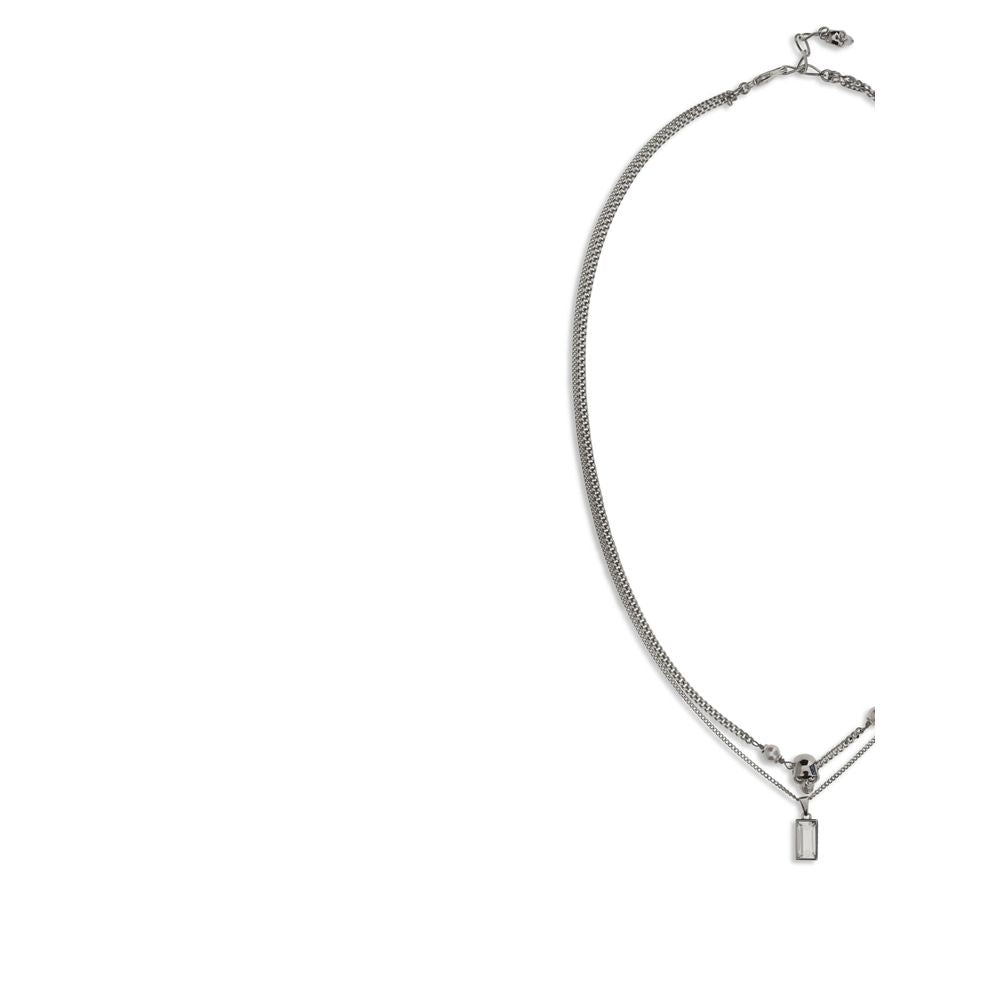 Alexander McQueen Silver Brass Necklace