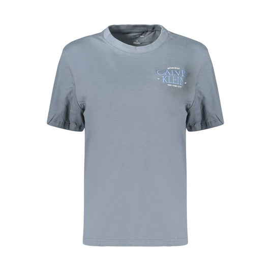Calvin Klein Gray Cotton Women's T-Shirt