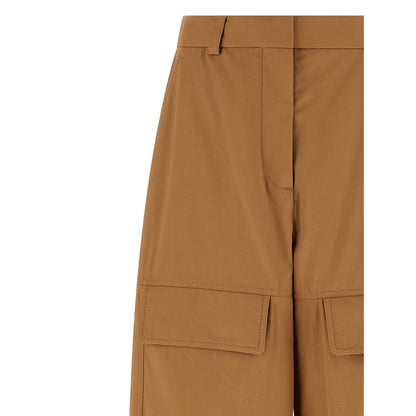 Stella McCartney Beige Cotton Cargo Pants