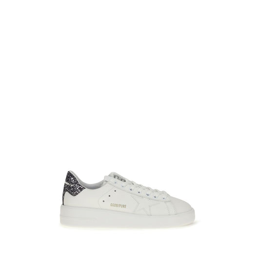 Golden Goose White Calf Leather Bos Taurus Low Top Sneakers