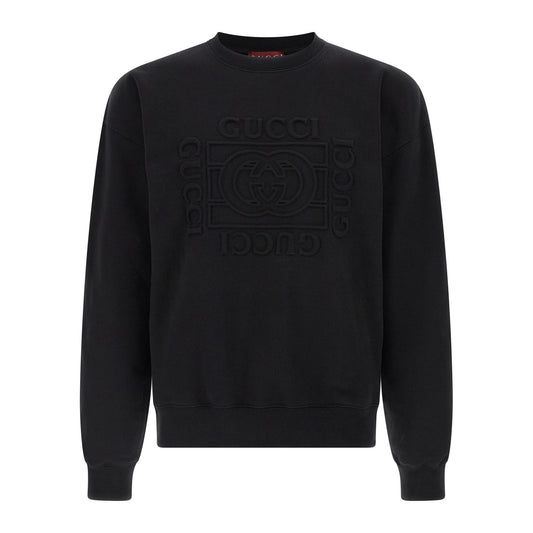Gucci Black Cotton Sweatshirt