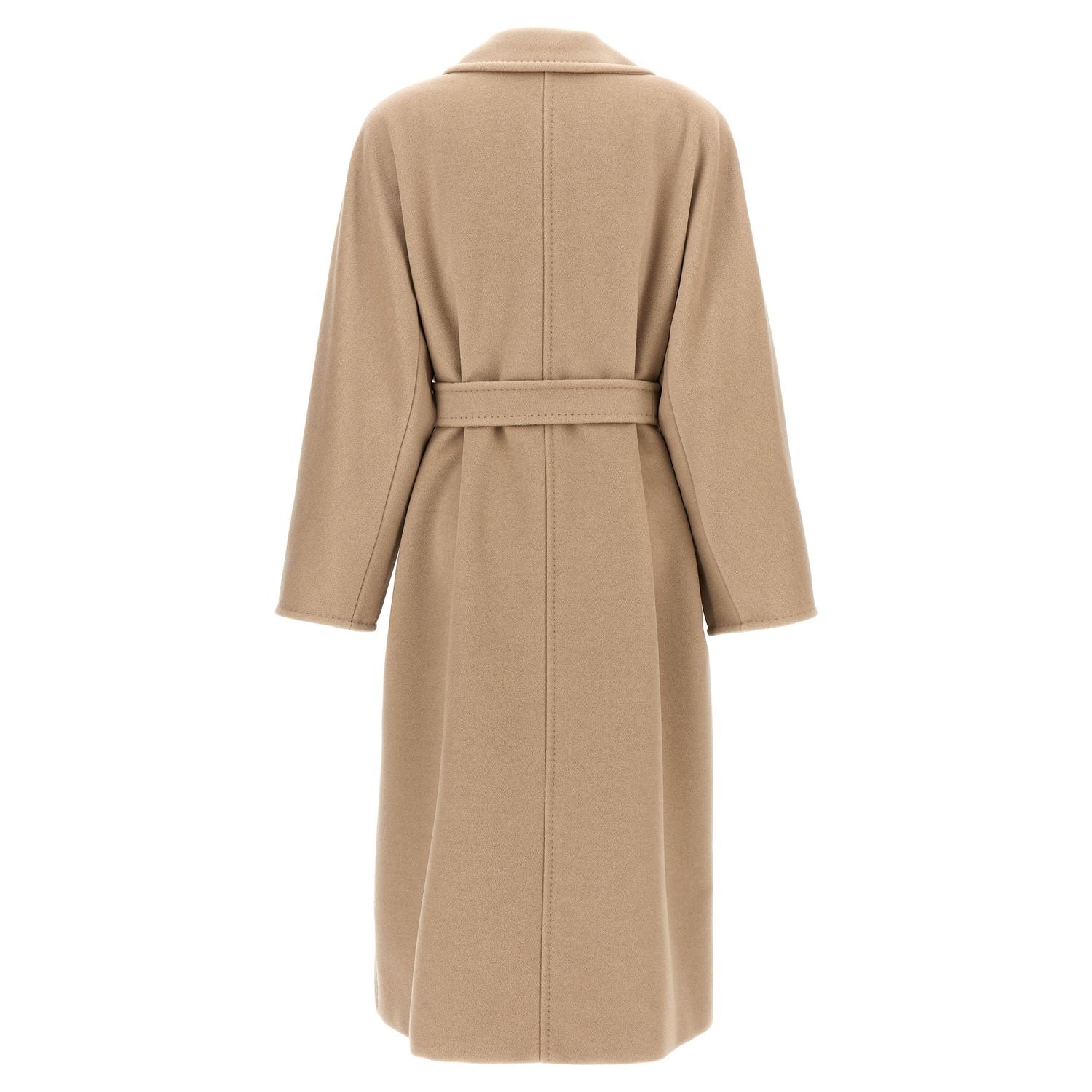 Max Mara Beige Virgin Wool Coat