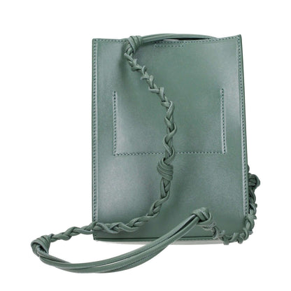Jil Sander Green Leather Crossbody Bag