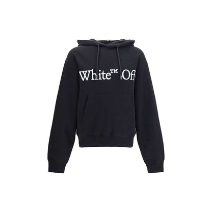 Off-White Black Cotton Sweatshirt