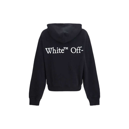 Off-White Black Cotton Sweatshirt