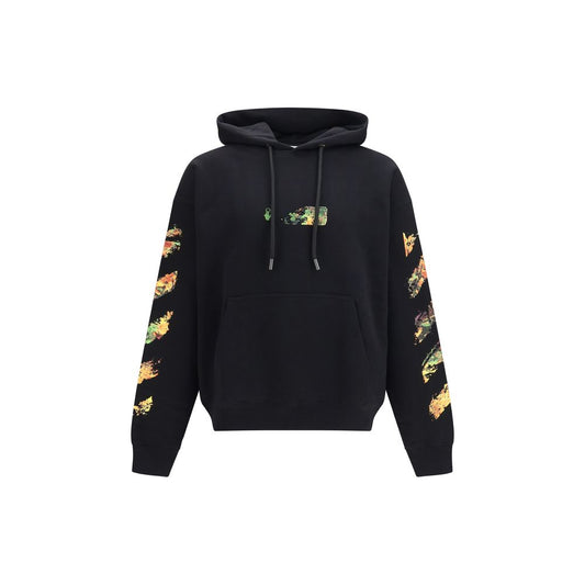 Off-White Black Cotton Sweatshirt