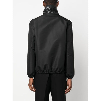 Alexander McQueen Graffiti-print zip-up Jacket