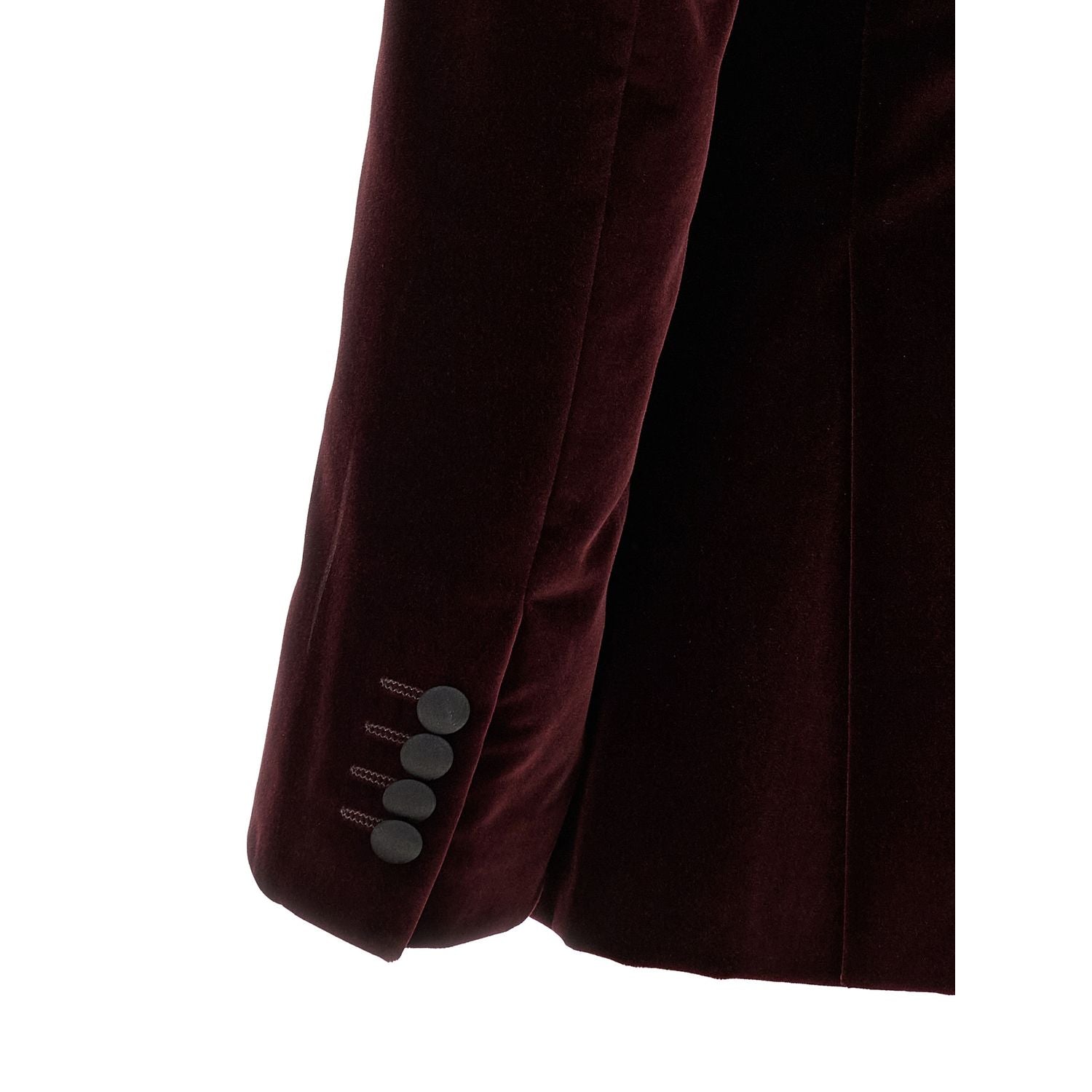 Pal Zileri Bordeaux Cotton Blazer