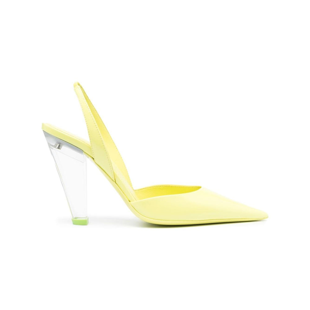 3JUIN With Heel Yellow 323S50010777202LACKLIME
