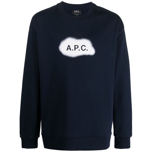 A.P.C. Sweaters Blue