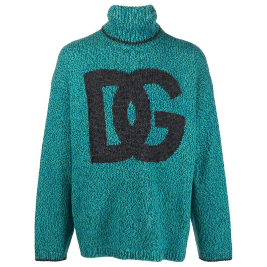Dolce & Gabbana intarsia-knit logo jumper