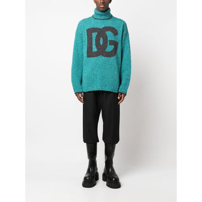 Dolce & Gabbana intarsia-knit logo jumper