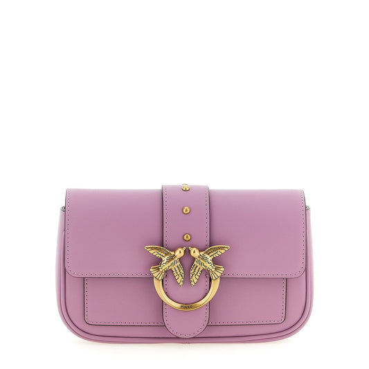 PINKO Multicolor Lambskin Crossbody Bag