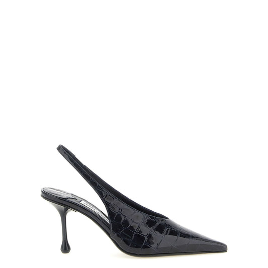 Jimmy Choo Blue Leather High Heel Pumps